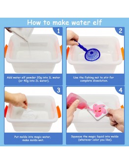 3D комплект магически морски животни Magic Water ELF